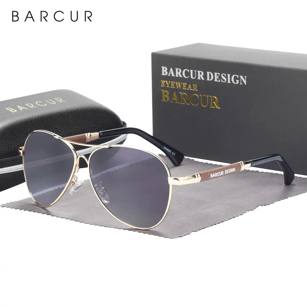 Lunettes de soleil pilote – Monture acier  – Plusieurs coloris