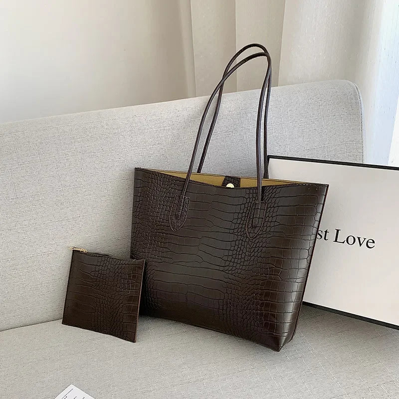 Grand sac à main  – Fourre-tout mode – Plusieurs coloris