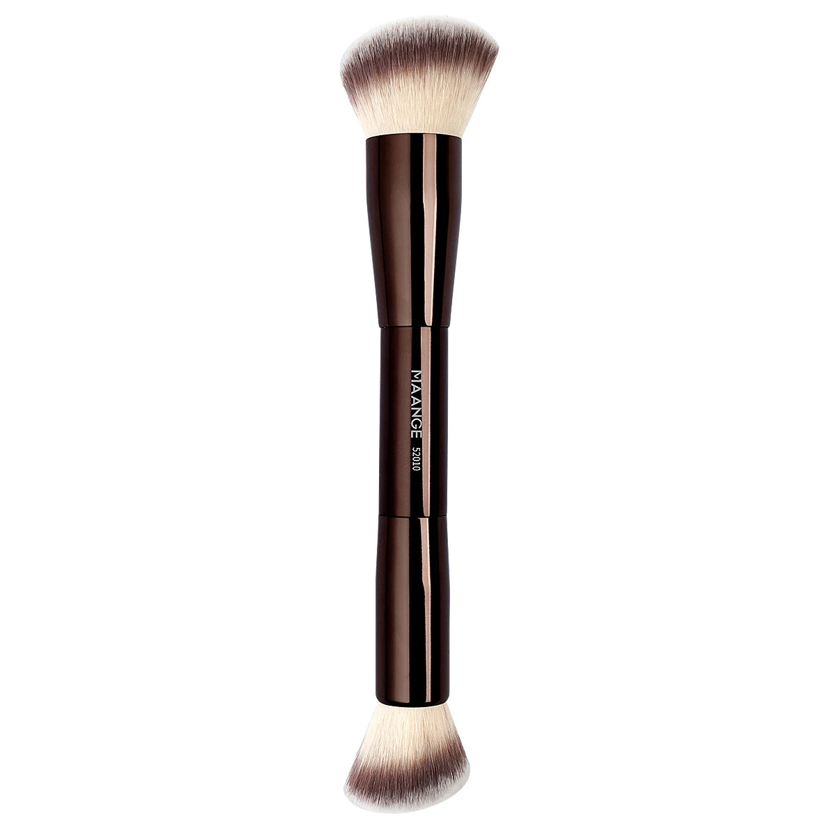 Pinceau Double Embout MAANGE – Fond de Teint, Poudre & Contouring