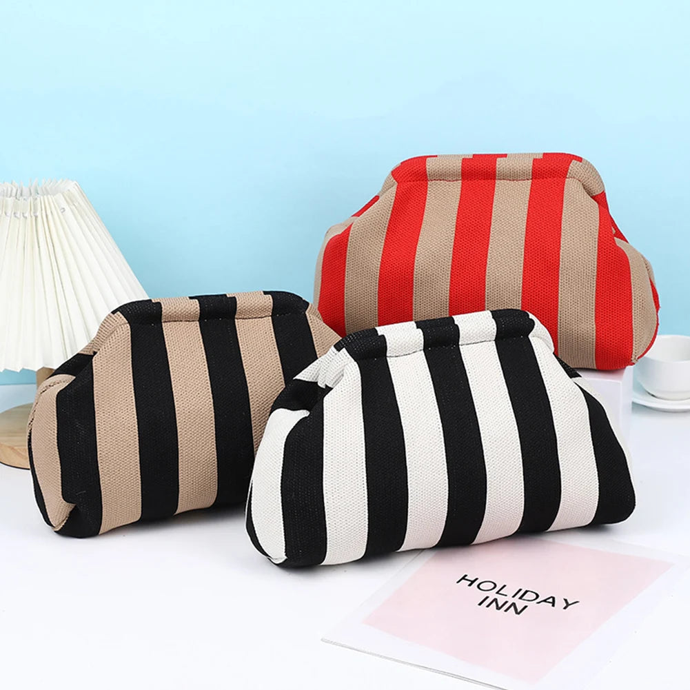 Pochette de plage en crochet – Sac été décontracté, color-block 13 coloris