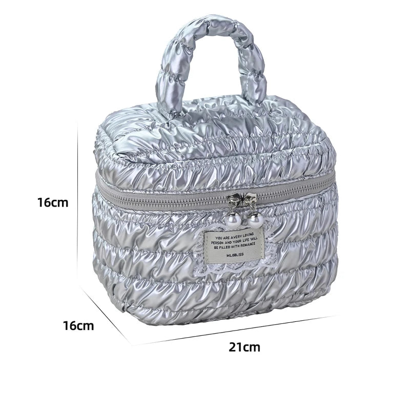 Trousse maquillage grande capacité –  voyage & quotidien 5 coloris