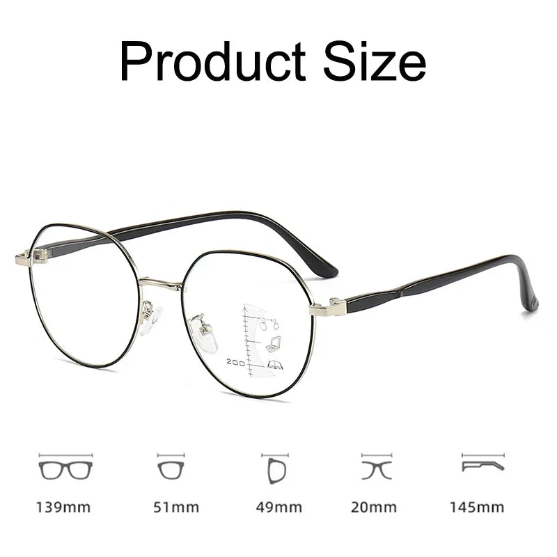 Lunettes de Lecture Progressives Femme – Anti Lumière Bleue & Multifocales