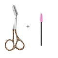 Kit Ciseaux à Sourcils en Acier Inoxydable avec Peigne – Plusieurs Coloris