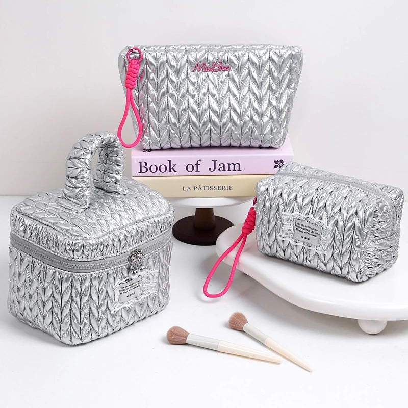 Trousse maquillage grande capacité –  voyage & quotidien 5 coloris