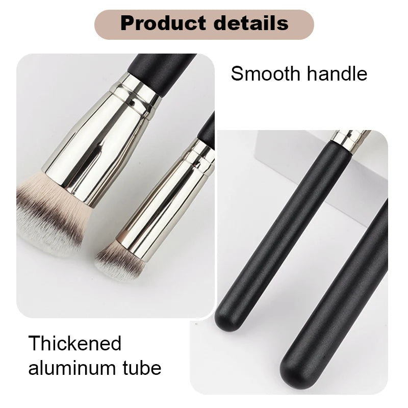 Pinceau Fond de Teint & Correcteur Angulaire – Couverture Parfaite
