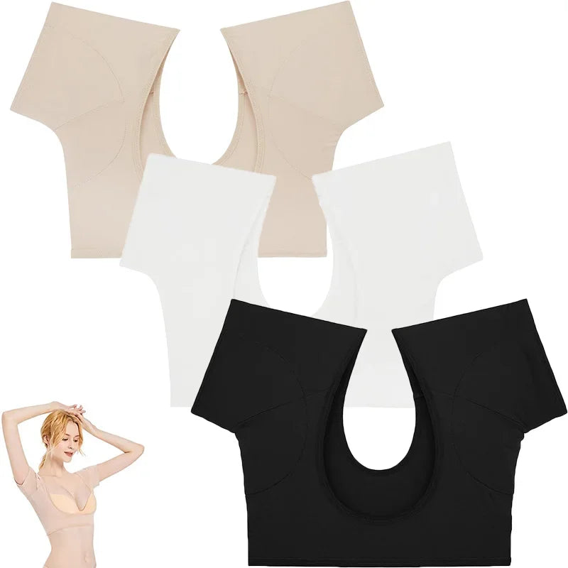 Protège-shirt anti-transpiration pour femmes - Cache-aisselles lavable pour vêtements