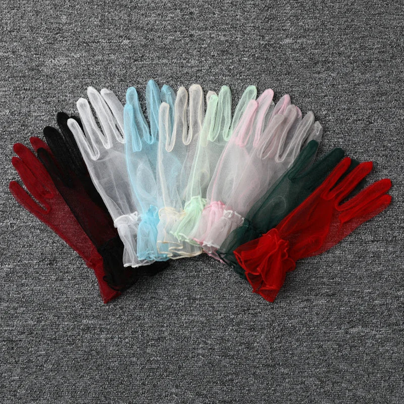 Gants tulle femme 8 coloris