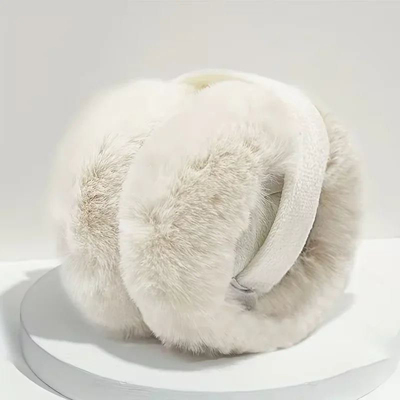 Cache-oreilles unisexe hiver – Peluche douce, protection froid, mode outdoor