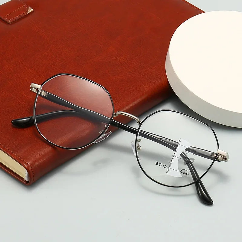 Lunettes de Lecture Progressives Femme – Anti Lumière Bleue & Multifocales