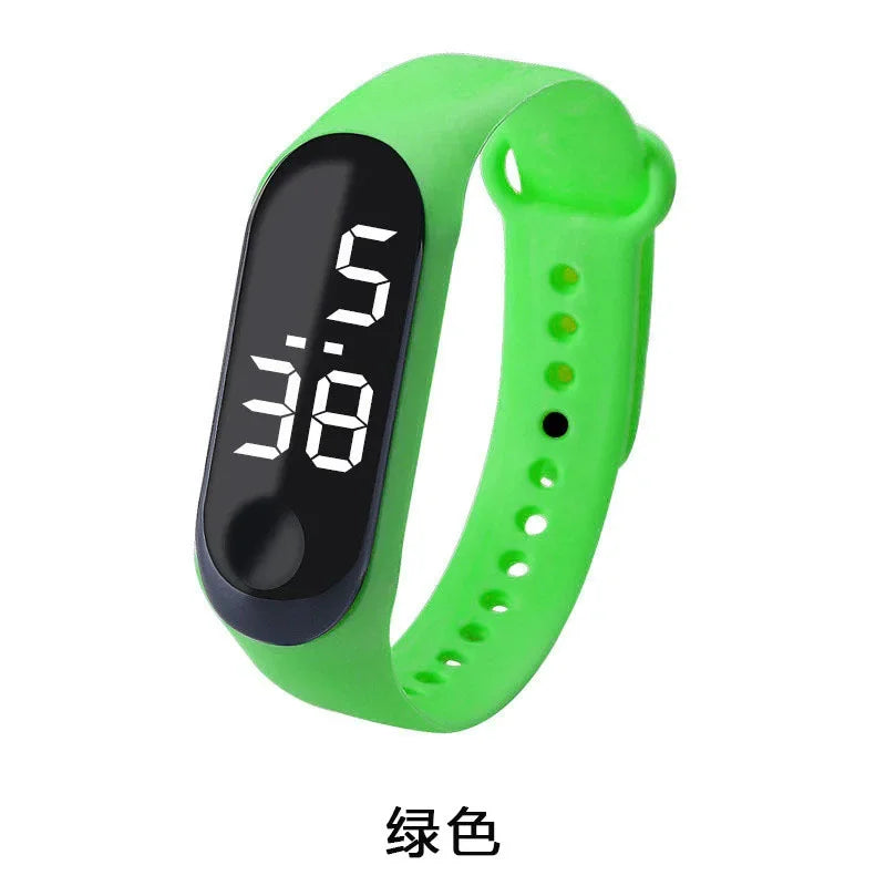 Montre digitale LED femme – Bracelet silicone sport & casual – Plusieurs coloris