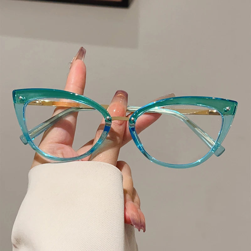 Lunettes œil de chat  – Anti-lumière bleue, couleurs candy – Plusieurs coloris