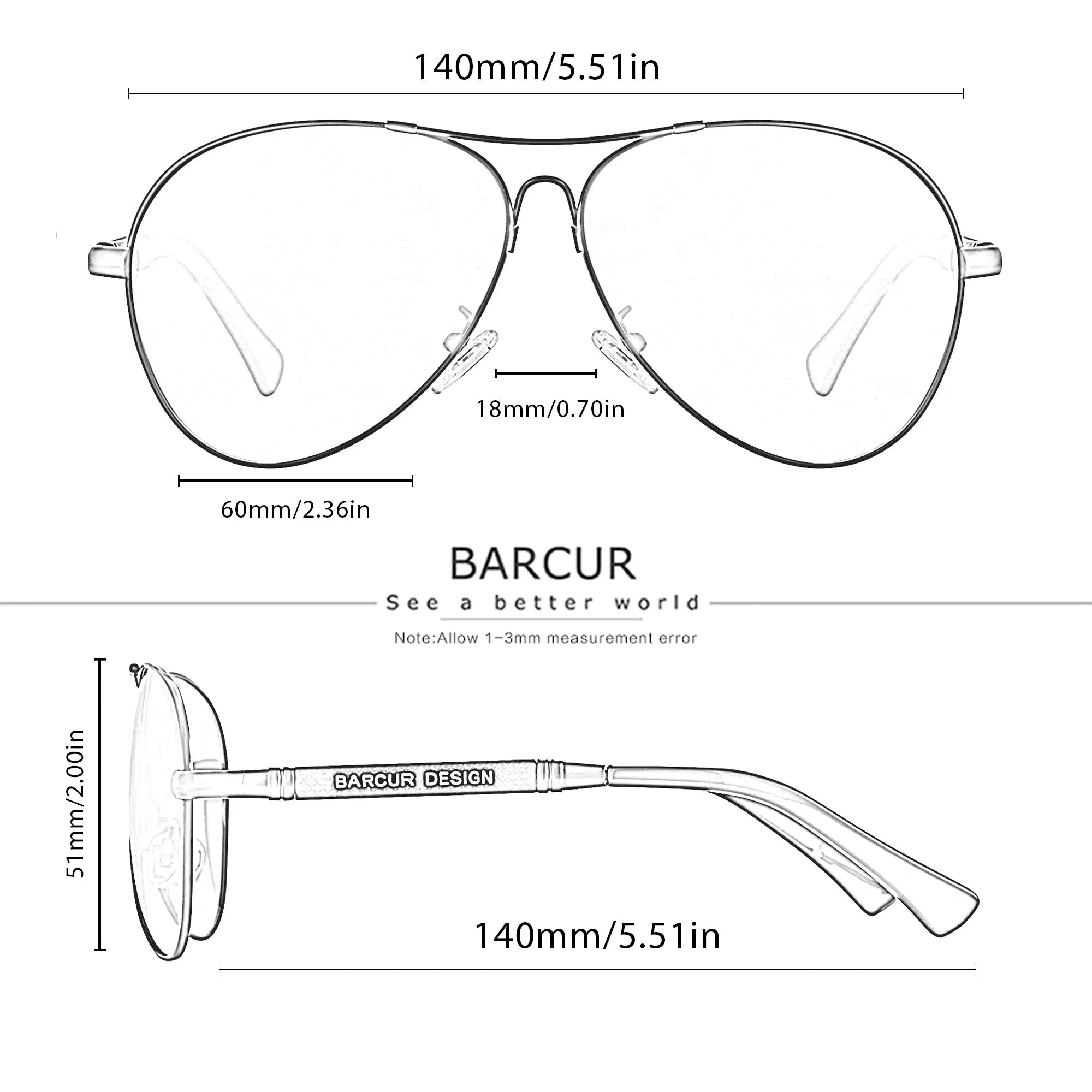 Lunettes de soleil pilote – Monture acier  – Plusieurs coloris