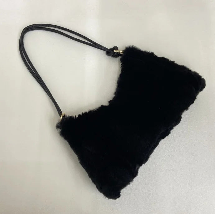 Sac à main femme doux et glamour  -  soirée & hiver, 5 coloris