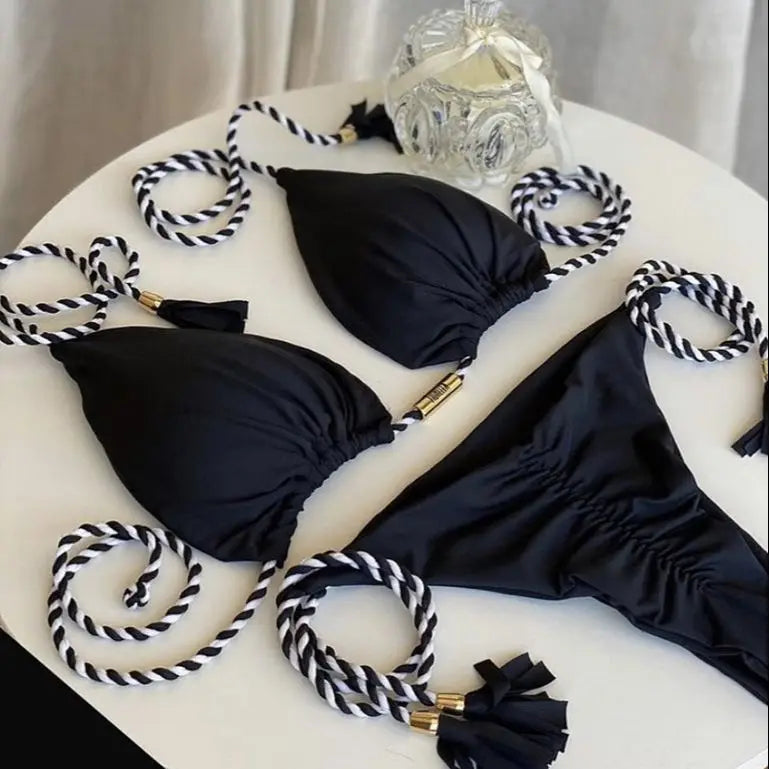 Bikini Femme & Taille Haute – 16 Coloris