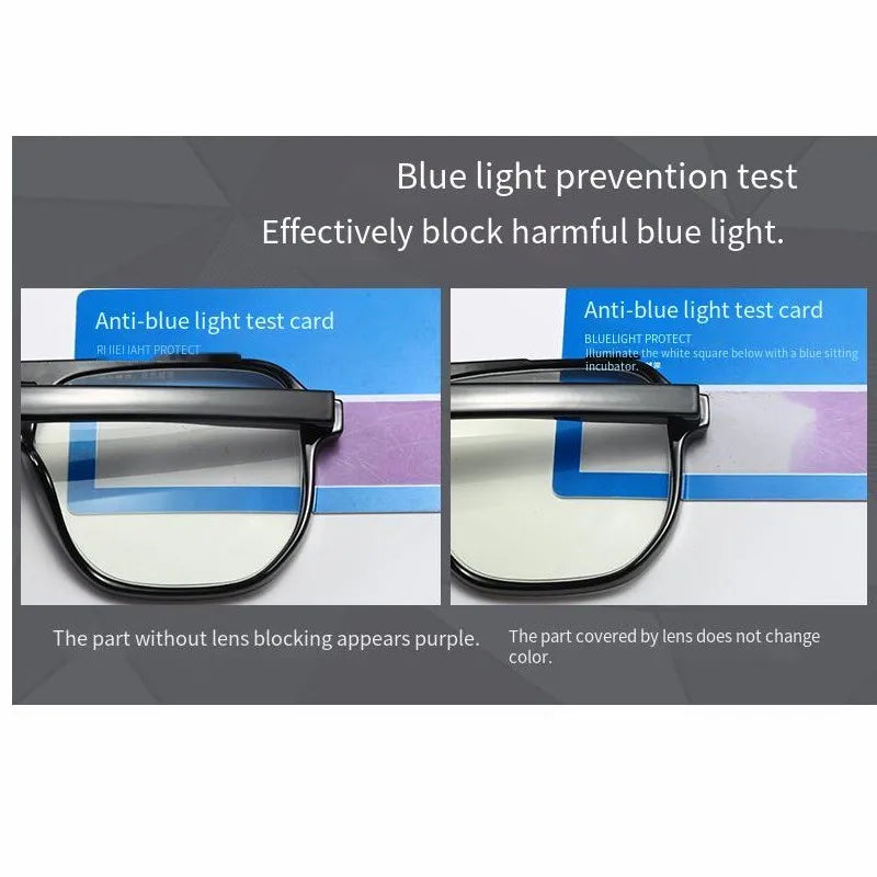 Lunettes de lecture aviateur vintage anti-lumière bleue – Plusieurs corrections