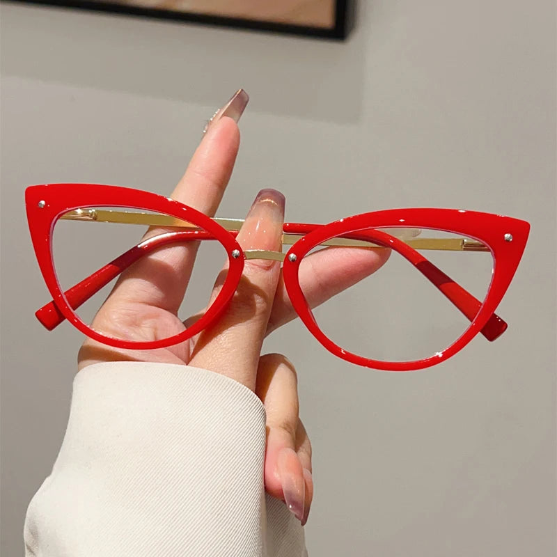 Lunettes œil de chat  – Anti-lumière bleue, couleurs candy – Plusieurs coloris