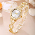 Montre femme design – Alliage, mouvement quartz – Plusieurs coloris