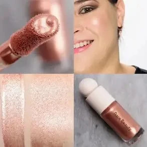 Rare Beauty Liquid Powder Bluesher Highlight Gloss Durable Waterproof Natural Gloss Effect Illuminates Contour Changes Face