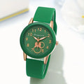 Montre silicone femme – Couleurs vives – Plusieurs coloris