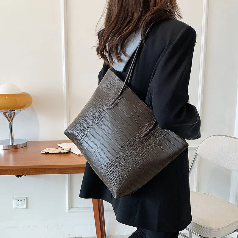 Grand sac à main  – Fourre-tout mode – Plusieurs coloris