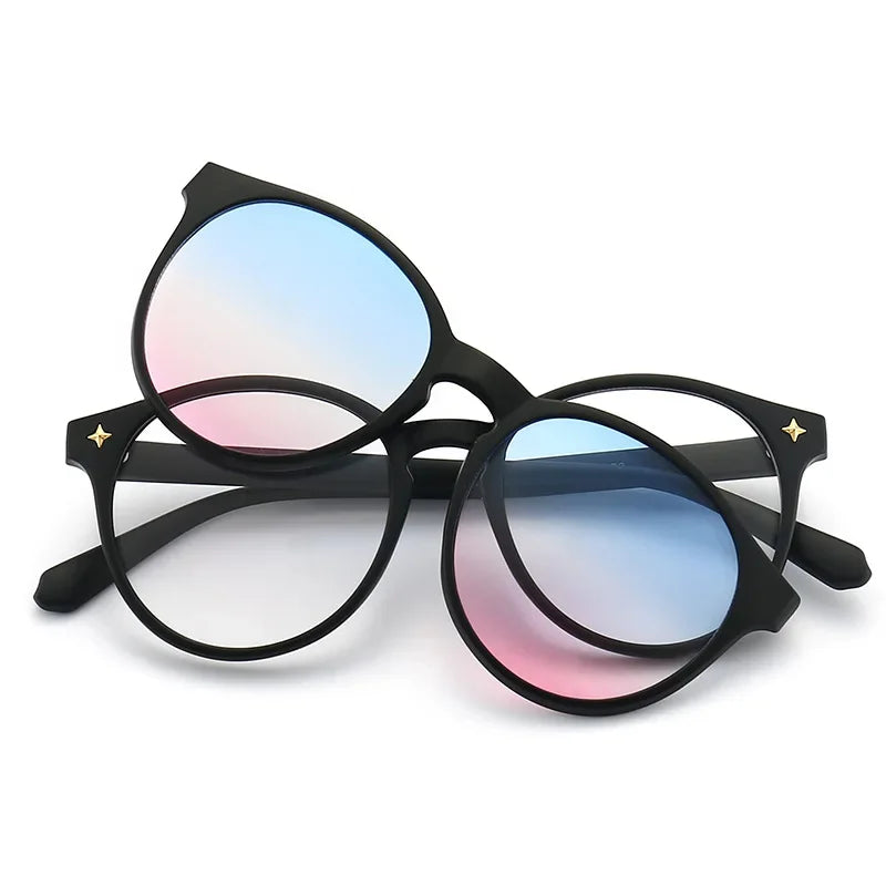 Lunettes de soleil clip magnétique polarisant 2 en 1 – Plusieurs coloris