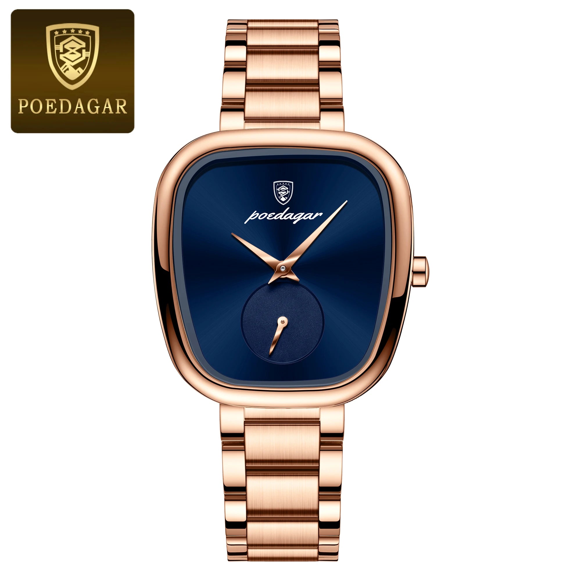 Montre femme luxe – Acier inoxydable, quartz, étanche – Plusieurs coloris