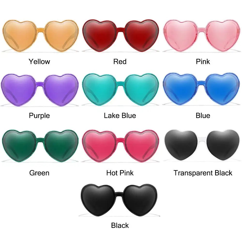 Lunettes cœur femme – Style festif & coloré – 22 coloris