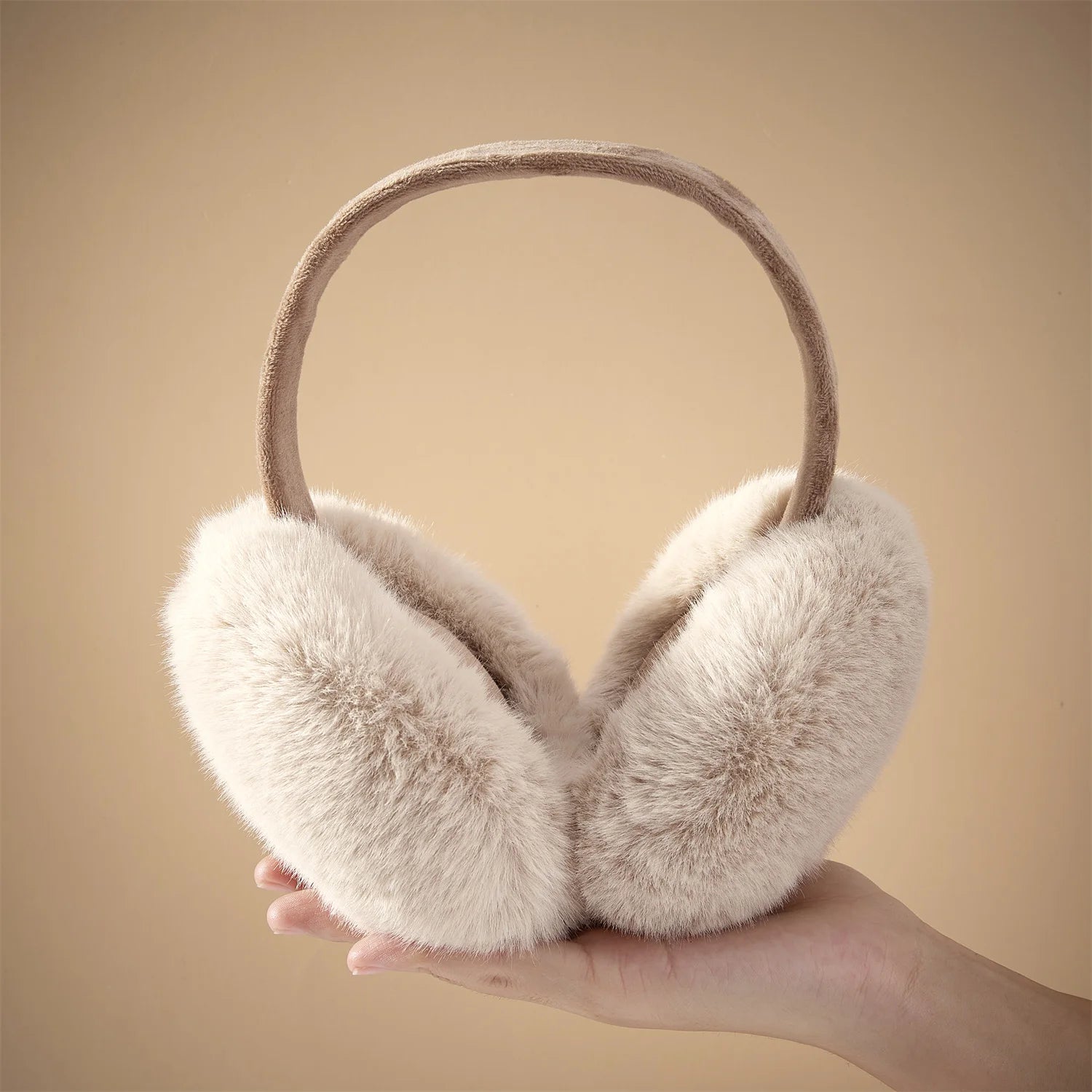 Cache-oreilles fausse fourrure unisexe – Pliables – Plusieurs coloris