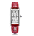 Montre rectangle femme – Quartz, bracelet cuir, analogique – Plusieurs coloris