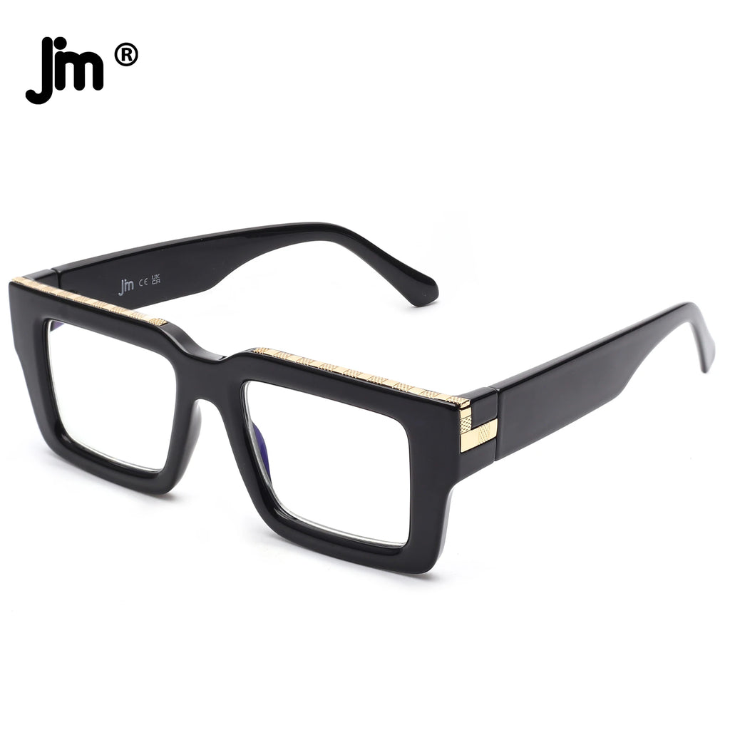 Lunettes de lecture carrées anti-lumière bleue UV400 – Plusieurs coloris & corrections
