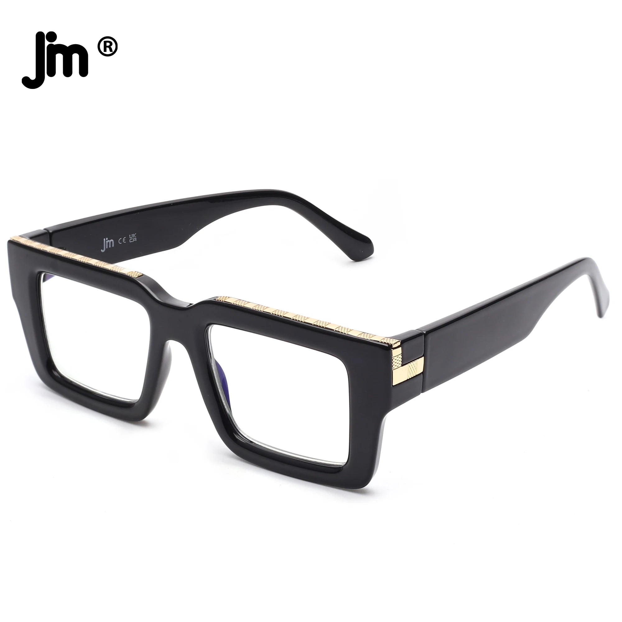 Lunettes de lecture carrées anti-lumière bleue UV400 – Plusieurs coloris & corrections