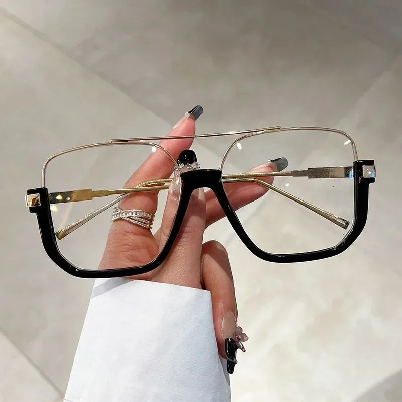 Lunettes de soleil oversize vintage unisexe – UV400 – Plusieurs coloris