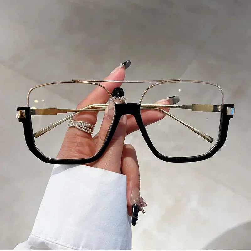 Lunettes de soleil oversize vintage unisexe – UV400 – Plusieurs coloris