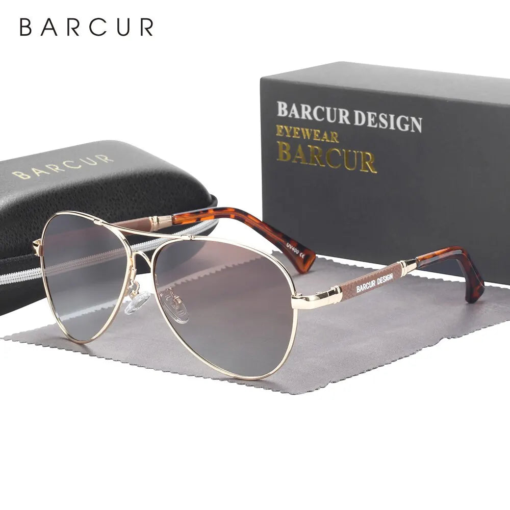 Lunettes de soleil pilote – Monture acier  – Plusieurs coloris
