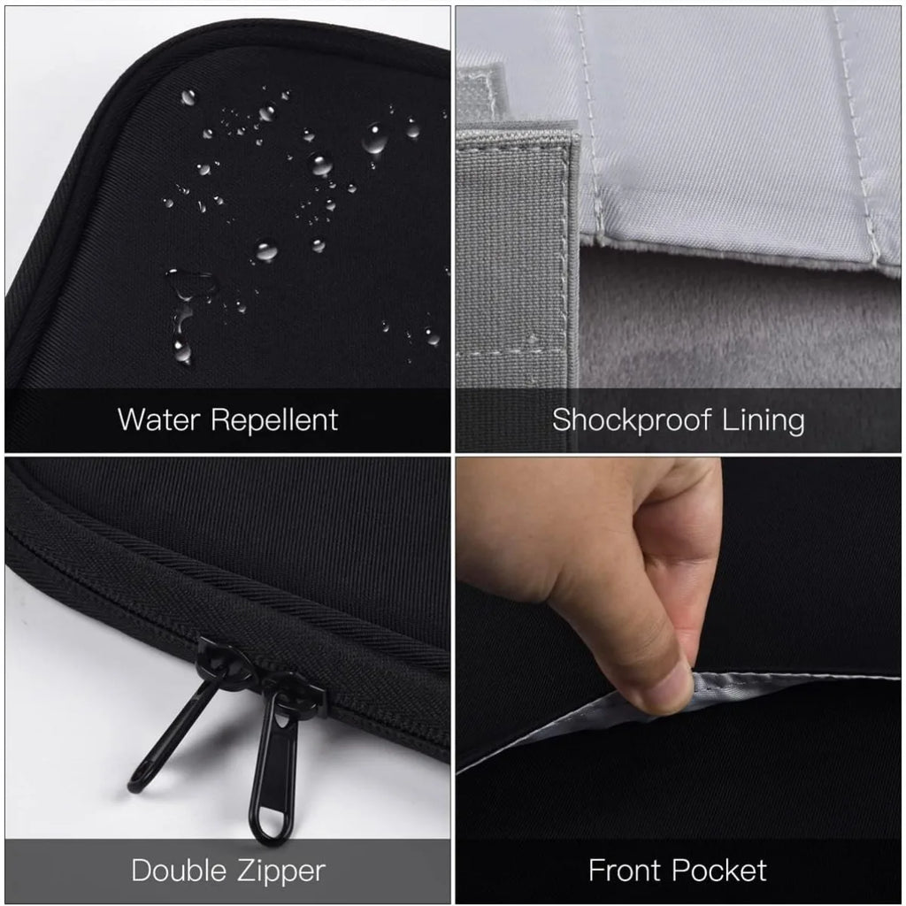 Housse pochette iPad Pro 12,9–13 pouces & iPad Air M2 – Protection antichoc, imperméable, 2 coloris