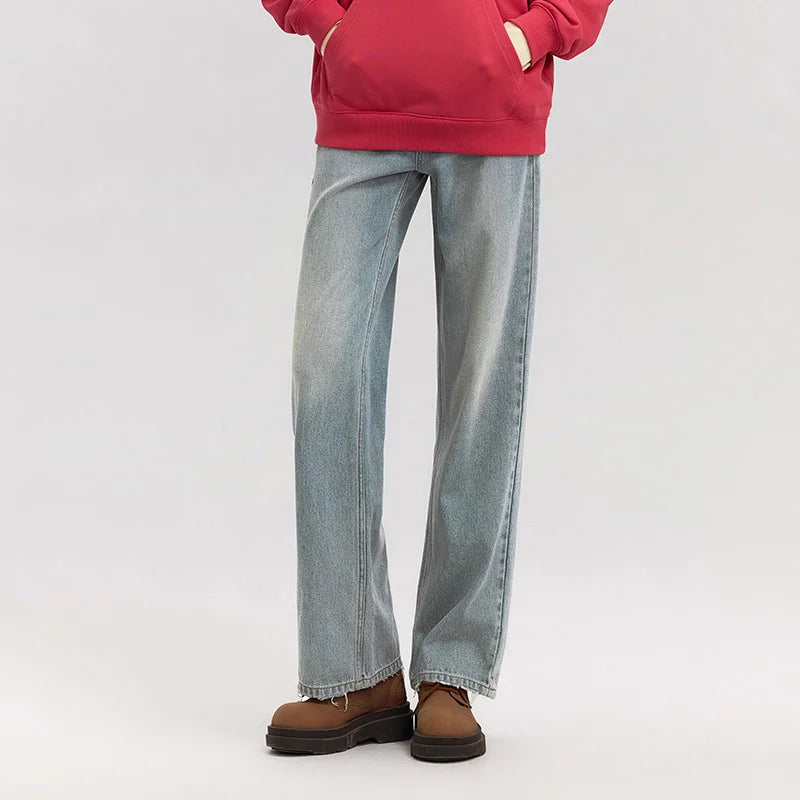 Jean vintage femme Coupe large, doux et confortable