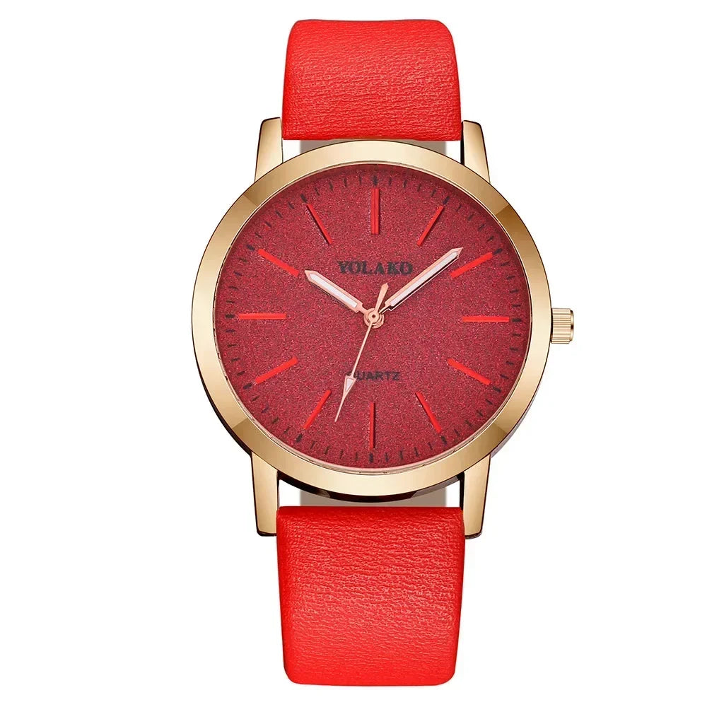 Montre femme cuir quartz – Design luxe & fashion – Plusieurs coloris