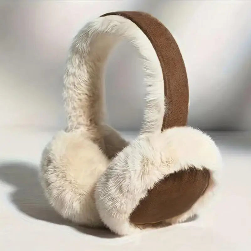 Cache-oreilles pliables  – Peluche douce – Plusieurs coloris