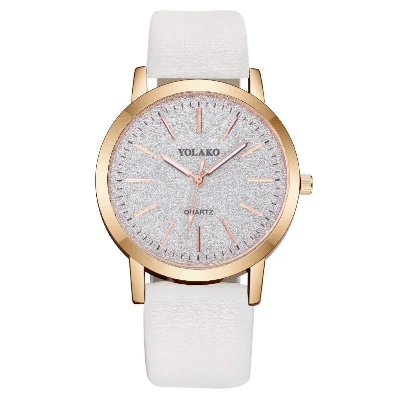 Montre femme cuir quartz – Design luxe & fashion – Plusieurs coloris