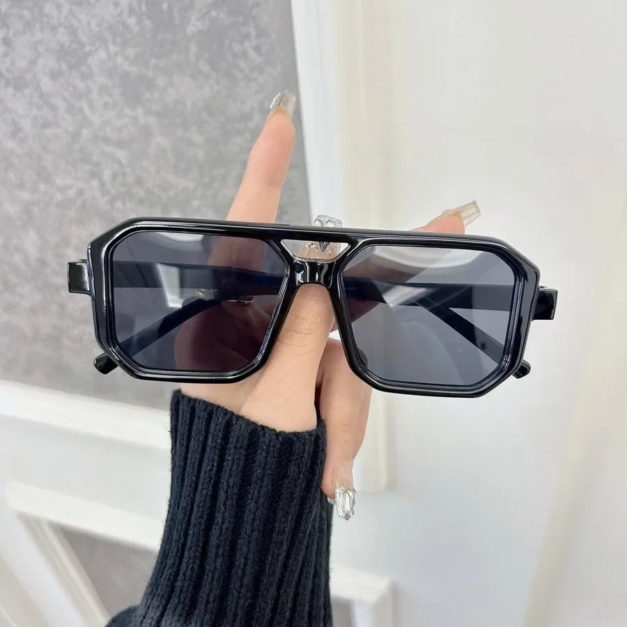 Lunettes de soleil femme carrées miroir – Plusieurs coloris
