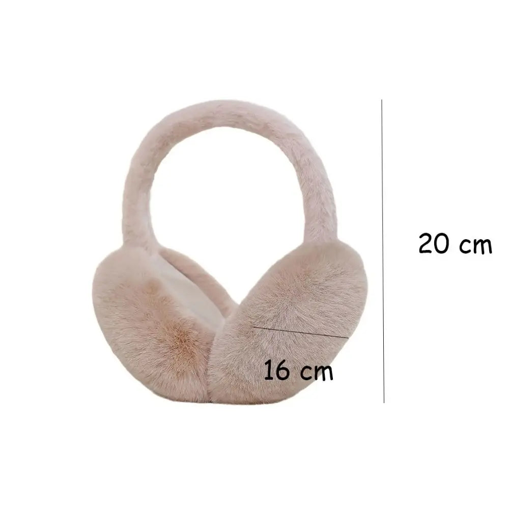 Cache-oreilles pliables unisexe – Couleur unie, épais – Plusieurs coloris