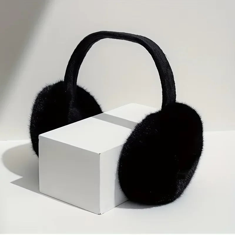 Cache-oreilles unisexe hiver – Peluche douce, protection froid, mode outdoor