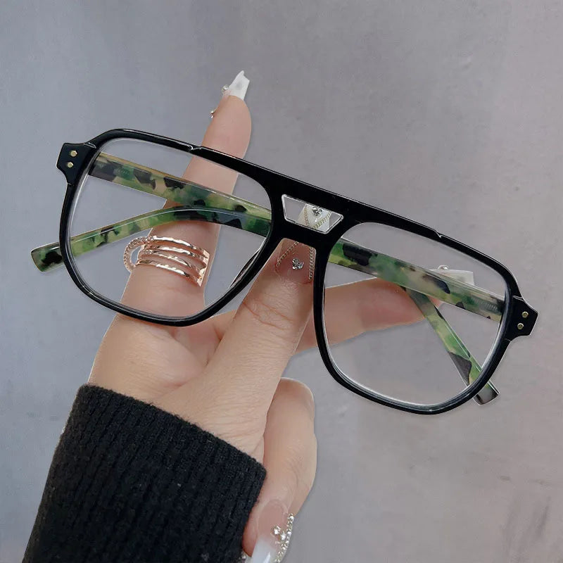 Lot 2 lunettes de lecture  – Style oversize, anti-lumière bleue