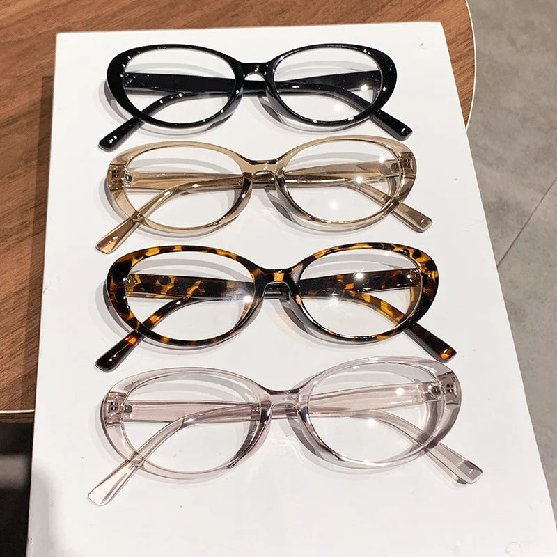 Lunettes photochromiques de vue femme – Monture ovale, anti lumière bleue