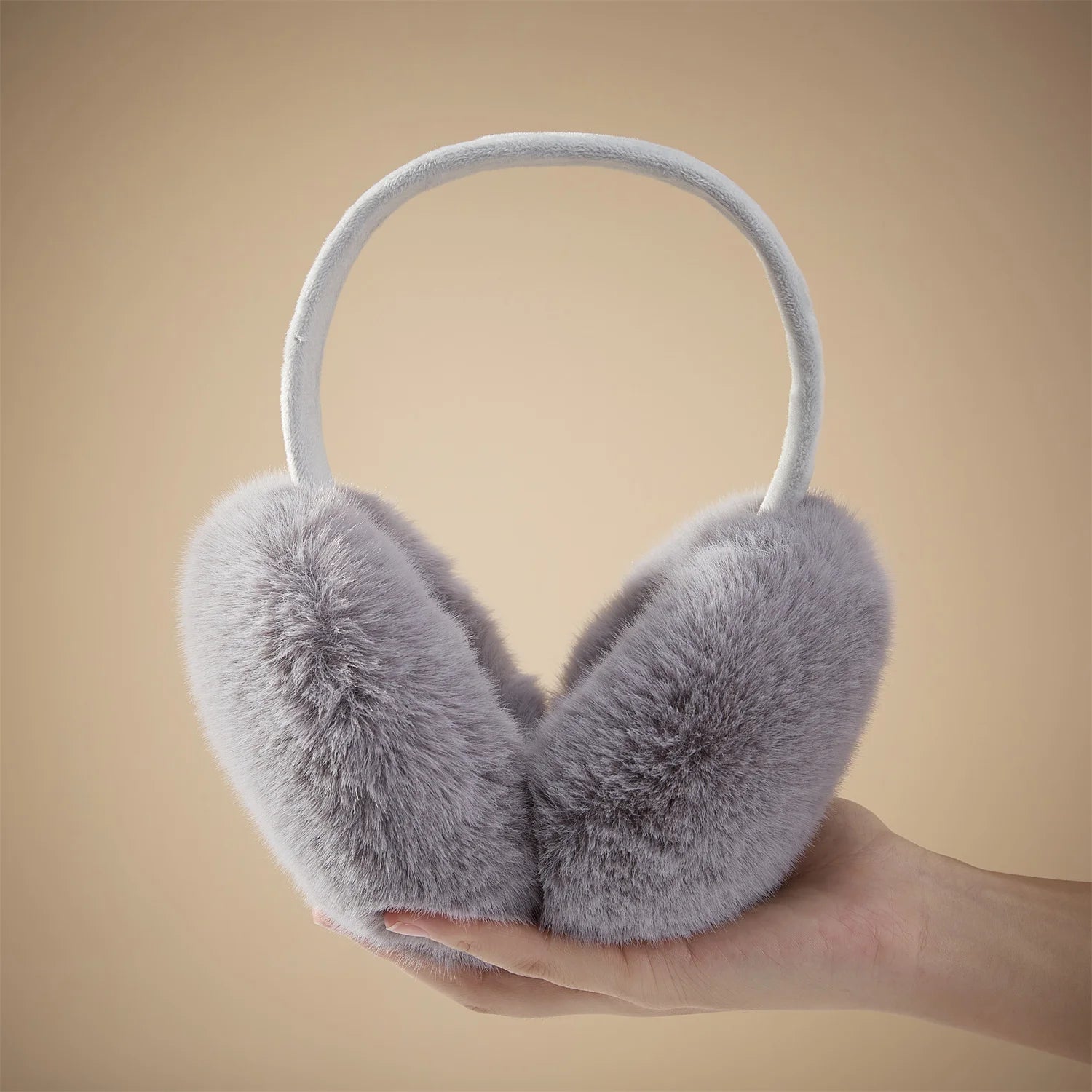 Cache-oreilles fausse fourrure unisexe – Pliables – Plusieurs coloris