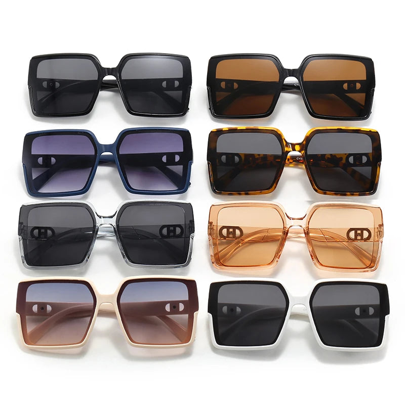 Lunettes de soleil carrées – Plusieurs coloris
