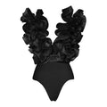 Bikini avec jupe femme – Imprimé, volants, maillot de bain – Plusieurs coloris