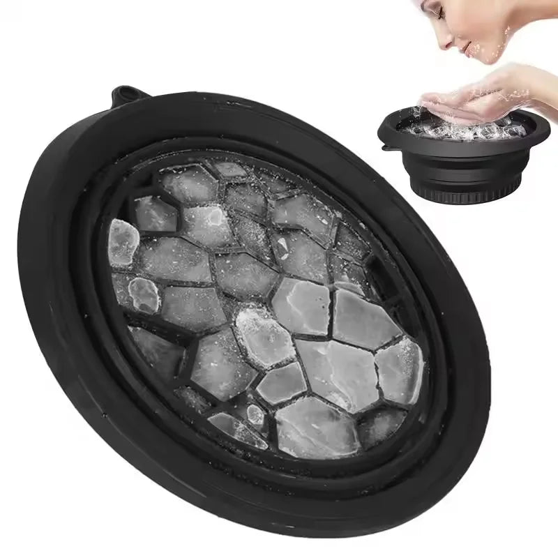 Bol Silicone bain de glace visage pliable –