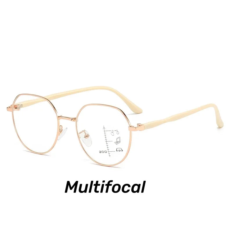 Lunettes de Lecture Progressives Femme – Anti Lumière Bleue & Multifocales