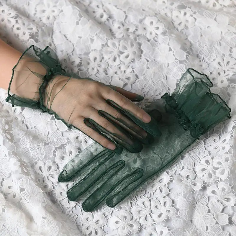 Gants tulle femme 8 coloris